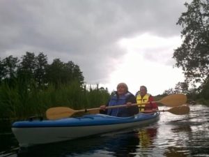 splyw kajakowy 300x225 - Aktywizacja fizyczna i społeczna młodzieży niesłyszącej i słabosłyszącej