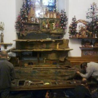 szopka stelaz 320x320 - Ruchoma szopka w przygotowaniu - etap piąty