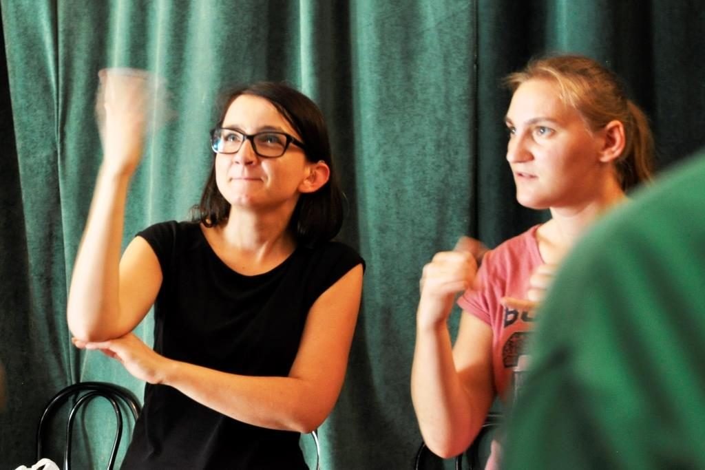 warsztaty pantomimy 2 1024x683 - Fundacja FONIS z warsztatami w Przemyślu