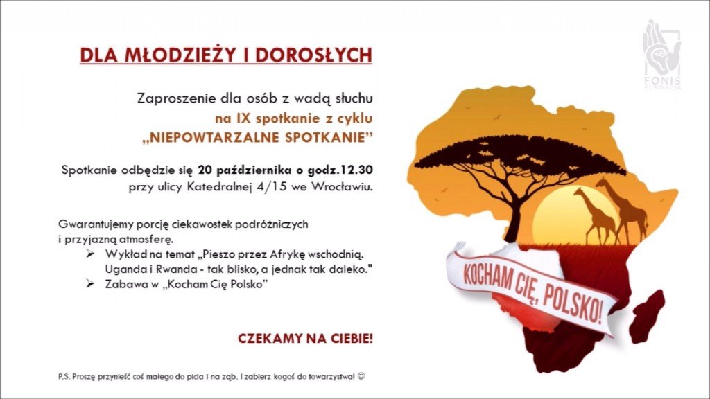 IX Niepowtarzalne spotkanie plakat IX Niepowtarzalne spotkanie plakat