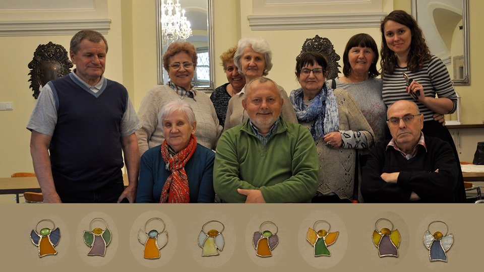 Kolorowe anioły4 - Kolorowe anioły, czyli rękodzieło seniorów
