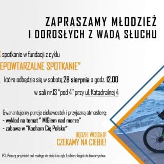 Plakat zapraszający na XII Niepowtarzalne Spotkanie