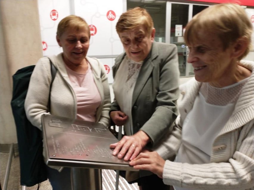 Niewidomi na beatyfikacji2 - Niewidomi na beatyfikacji