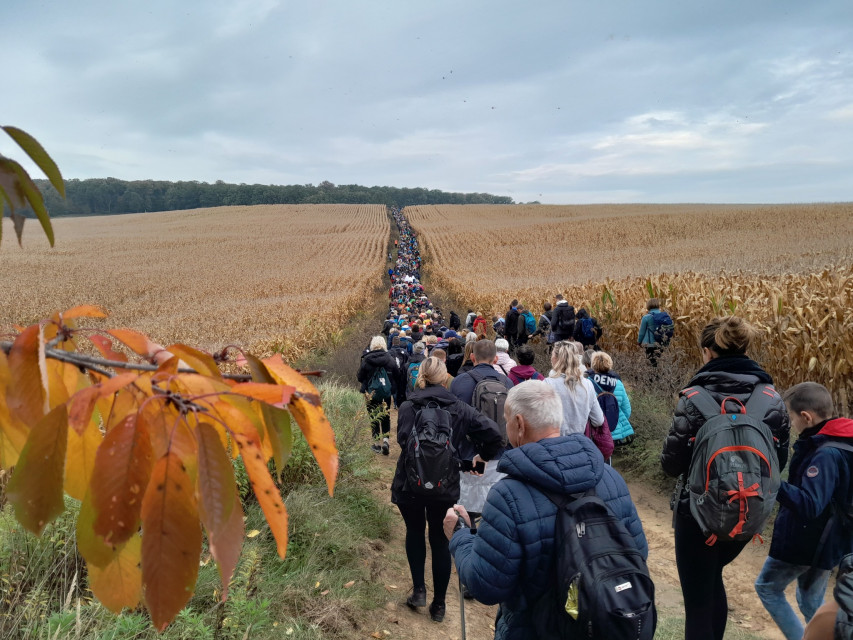 Pielgrzymka do sw. Jadwigi - Szliśmy razem do świętej Jadwigi
