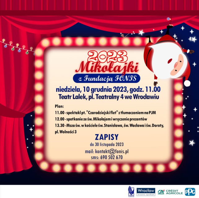 Mikołajki 2023 z Fundacją FONIS Mikołajki 2023 z Fundacją FONIS