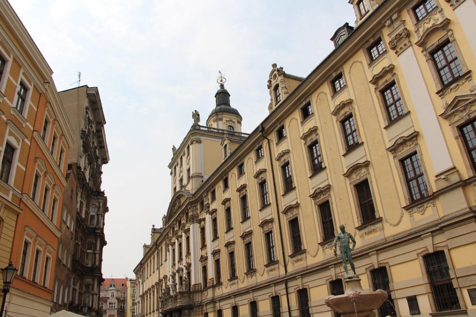 Uniwersytet Wrocławski Główny gmach Uniwersytetu Wrocławskiego
